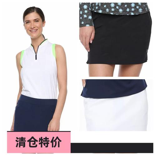高尔夫女装夏季速干服装半身短裙裤冰丝运动golf大码bk轻薄防走光