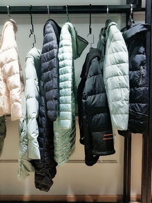 服装店批发诺琪冬季新款羽绒服尾货